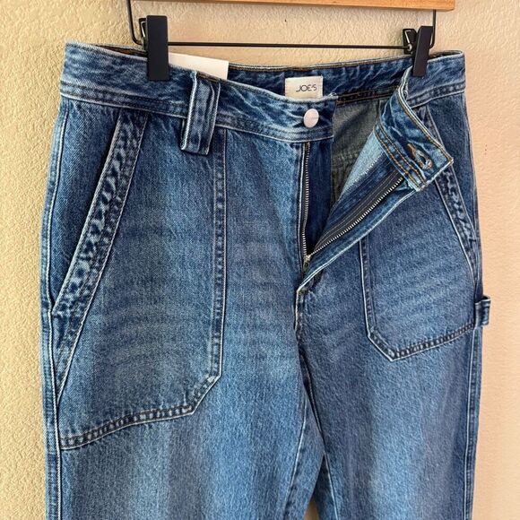 NEW JOE’S The Relaxed Carpenter Jeans Womens Size 30 Blue Denim Echelon Mid-Rise - Picture 7 of 16